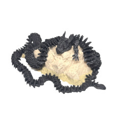 Dragon cave 90cm - pohyblivý