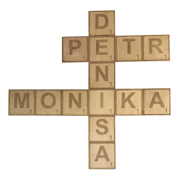 Písmena na zeď ver.1
